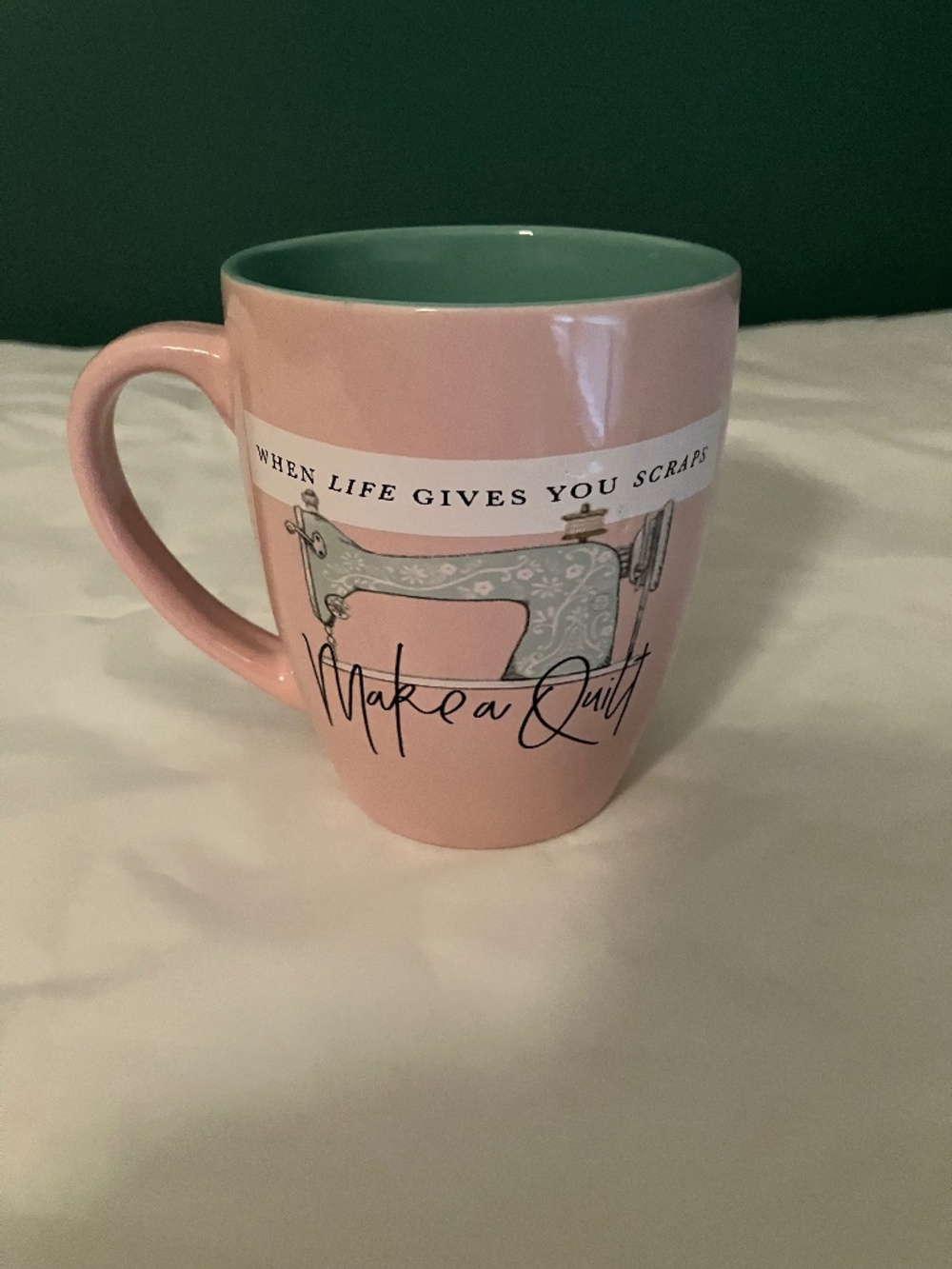 When Life Gives You Scraps, Make a Quilt Coffee Mug